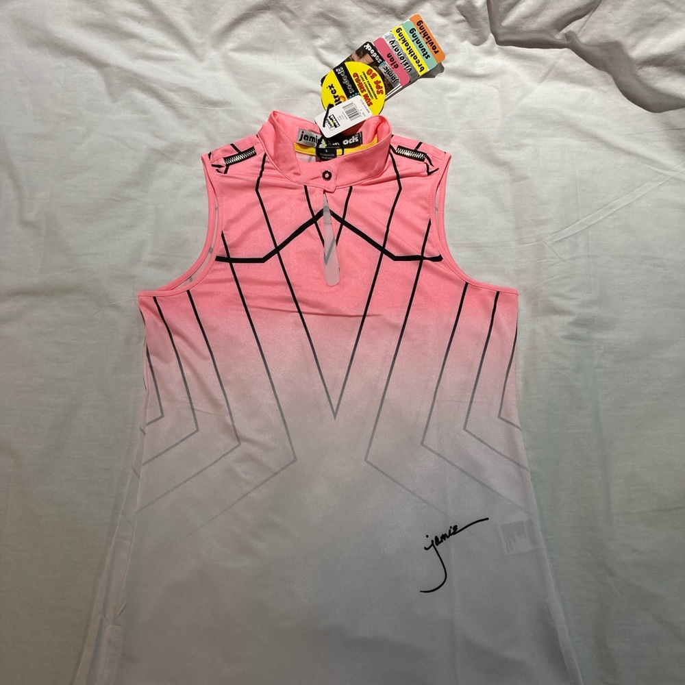 Jamie Sadock Cooltrex golf/tennis shirt, size small, NWT! $91.00!